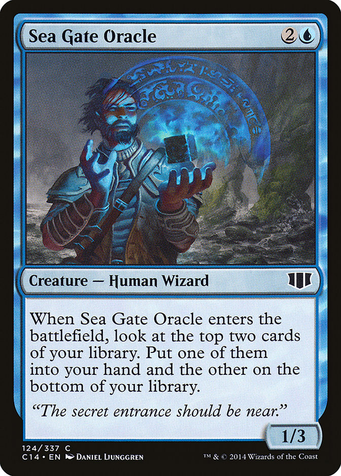 Sea Gate Oracle [Commander 2014] | Chromatic Games