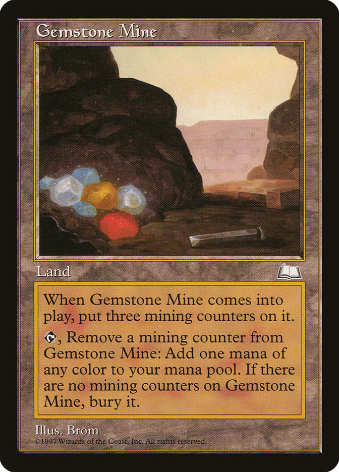 Gemstone Mine [Weatherlight] | Chromatic Games