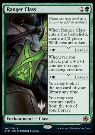 Ranger Class (Promo Pack) [Dungeons & Dragons: Adventures in the Forgotten Realms Promos] | Chromatic Games