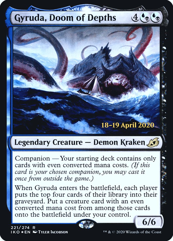 Gyruda, Doom of Depths [Ikoria: Lair of Behemoths Prerelease Promos] | Chromatic Games