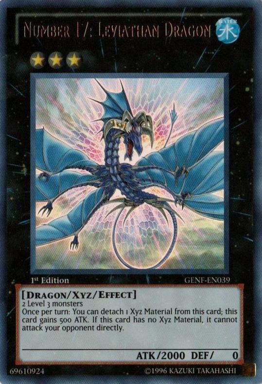 Number 17: Leviathan Dragon [GENF-EN039] Ultra Rare | Chromatic Games