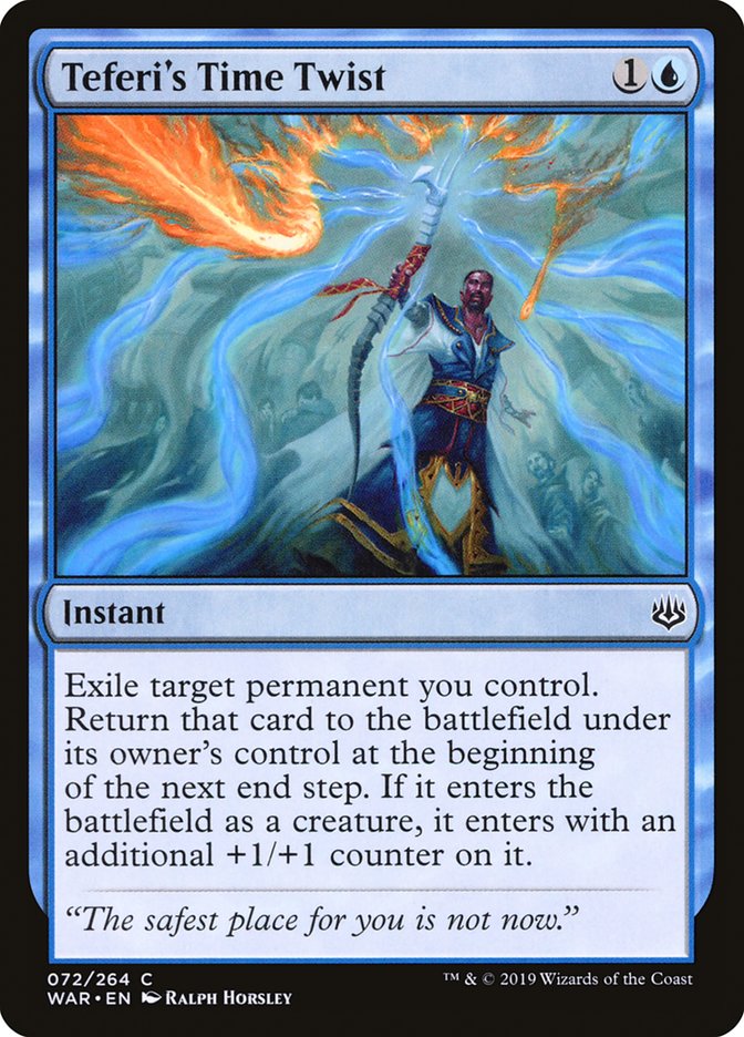 Teferi's Time Twist [War of the Spark] | Chromatic Games