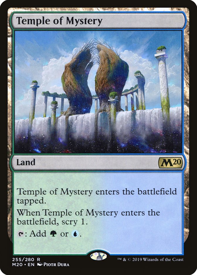 Temple of Mystery [Core Set 2020] | Chromatic Games