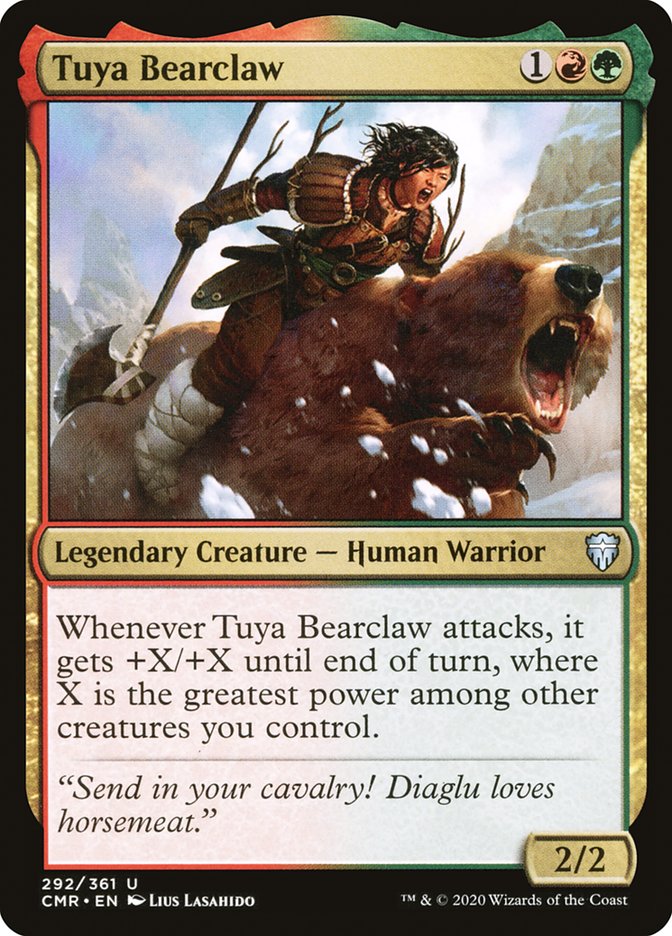 Tuya Bearclaw [Commander Legends] | Chromatic Games