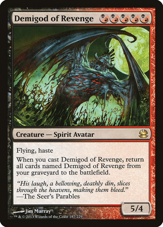 Demigod of Revenge [Modern Masters] | Chromatic Games