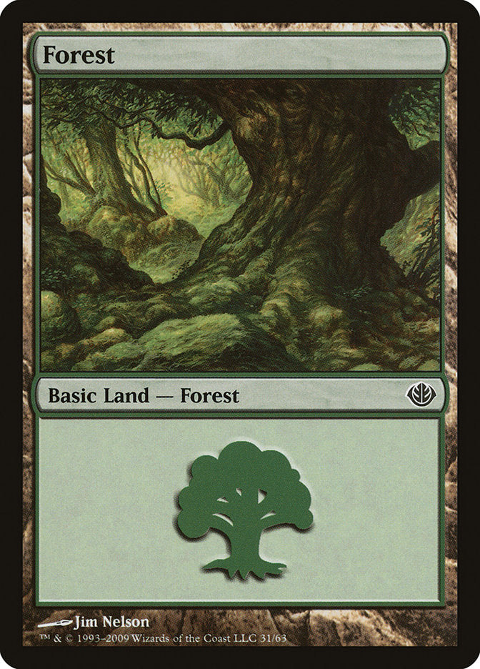 Forest (31) [Duel Decks: Garruk vs. Liliana] | Chromatic Games