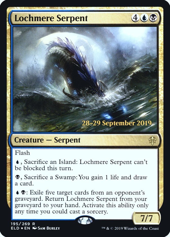 Lochmere Serpent [Throne of Eldraine Prerelease Promos] | Chromatic Games