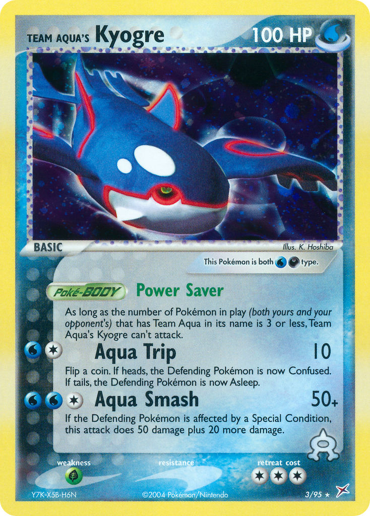 Team Aquas Kyogre (EX Team Magma vs Team Aqua) [Theme Deck Exclusives] | Chromatic Games