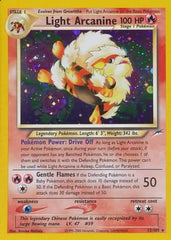 Light Arcanine (12/105) [Neo Destiny Unlimited] | Chromatic Games