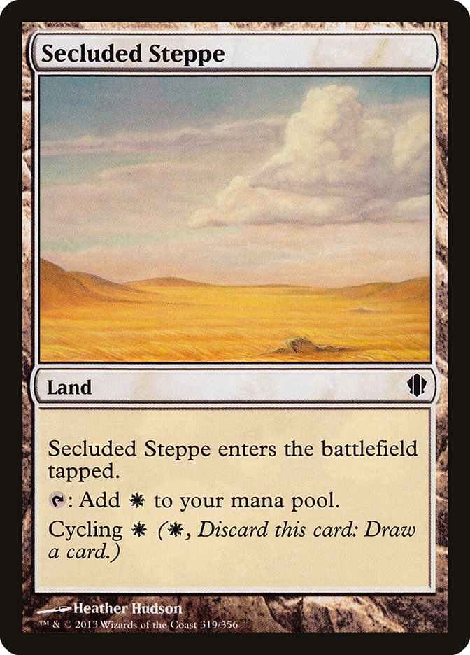 Secluded Steppe [Commander 2013] | Chromatic Games