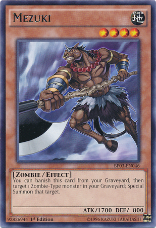 Mezuki [BP03-EN046] Rare | Chromatic Games