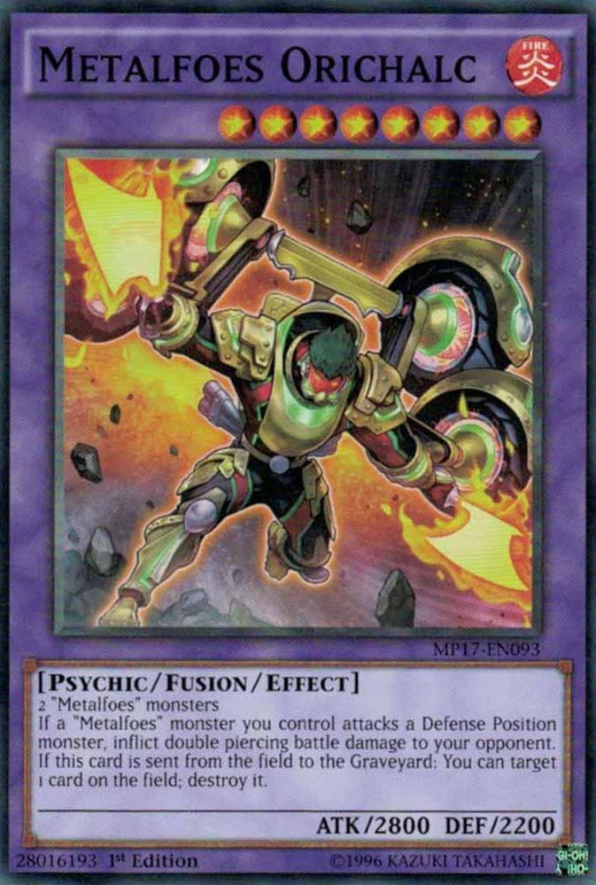 Metalfoes Orichalc [MP17-EN093] Common | Chromatic Games