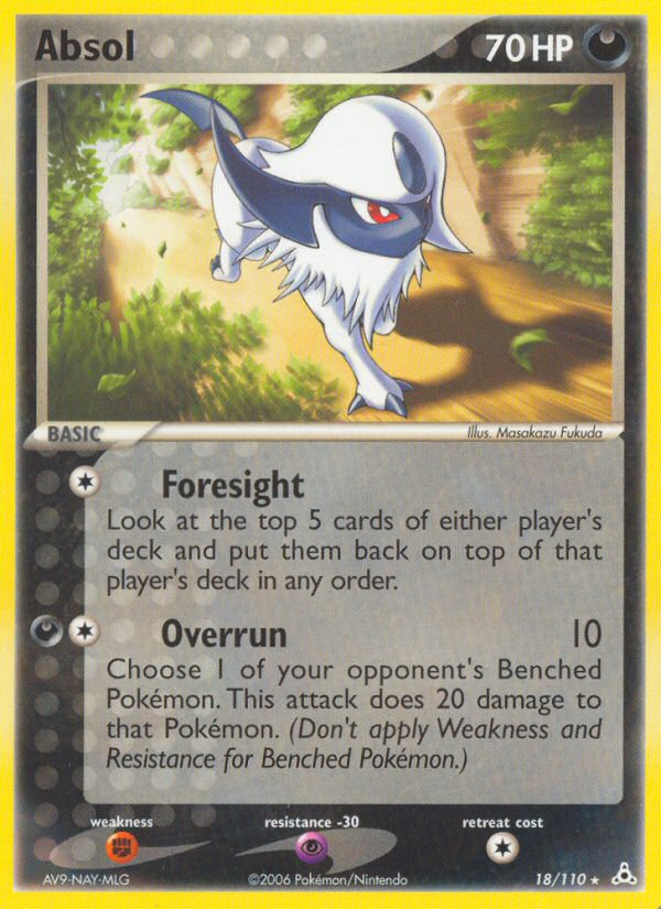 Absol (18/110) [EX: Holon Phantoms] | Chromatic Games