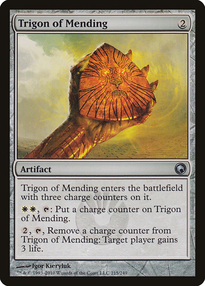 Trigon of Mending [Scars of Mirrodin] | Chromatic Games