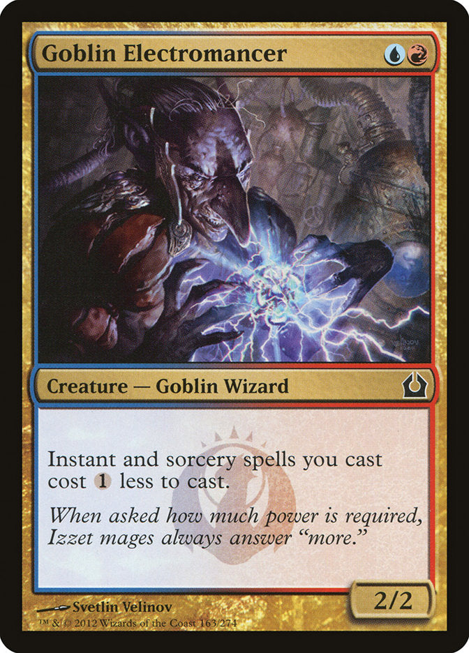 Goblin Electromancer [Return to Ravnica] | Chromatic Games