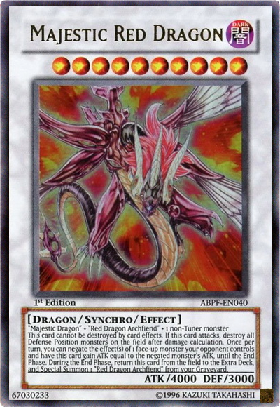 Majestic Red Dragon [ABPF-EN040] Ultra Rare | Chromatic Games