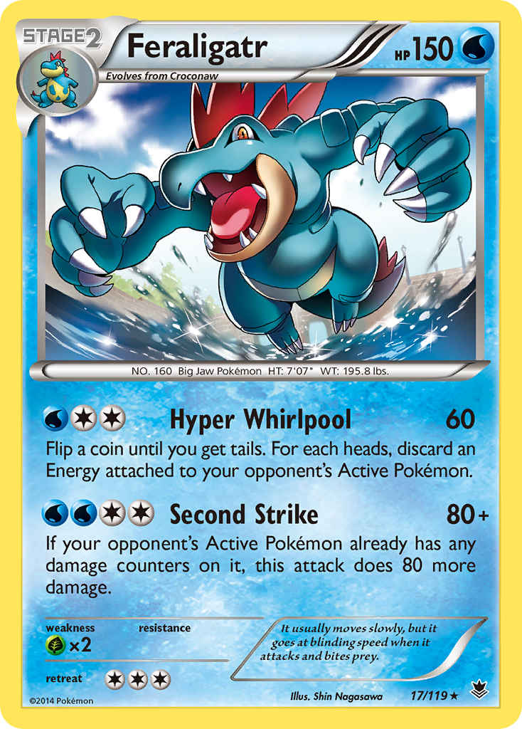 Feraligatr (17/119) [XY: Phantom Forces] | Chromatic Games