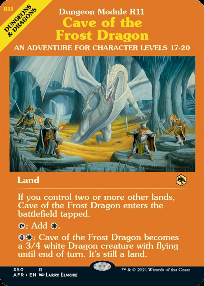 Cave of the Frost Dragon (Dungeon Module) [Dungeons & Dragons: Adventures in the Forgotten Realms] | Chromatic Games