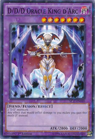 D/D/D Oracle King d'Arc (Starfoil) [SP17-EN040] Starfoil Rare | Chromatic Games