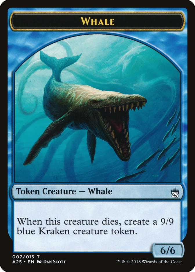 Whale Token [Masters 25 Tokens] | Chromatic Games