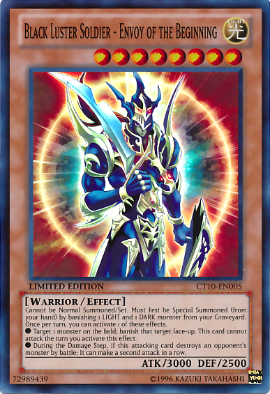 Black Luster Soldier - Envoy of the Beginning [CT10-EN005] Super Rare | Chromatic Games