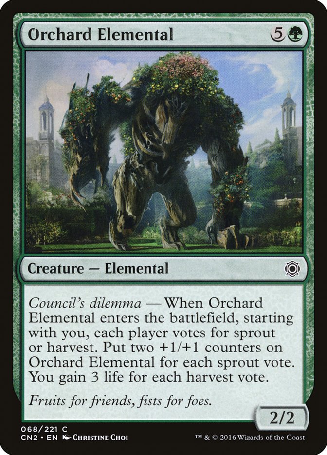 Orchard Elemental [Conspiracy: Take the Crown] | Chromatic Games