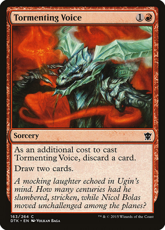 Tormenting Voice [Dragons of Tarkir] | Chromatic Games