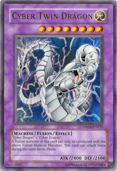Cyber Twin Dragon [DR04-EN035] Ultra Rare | Chromatic Games