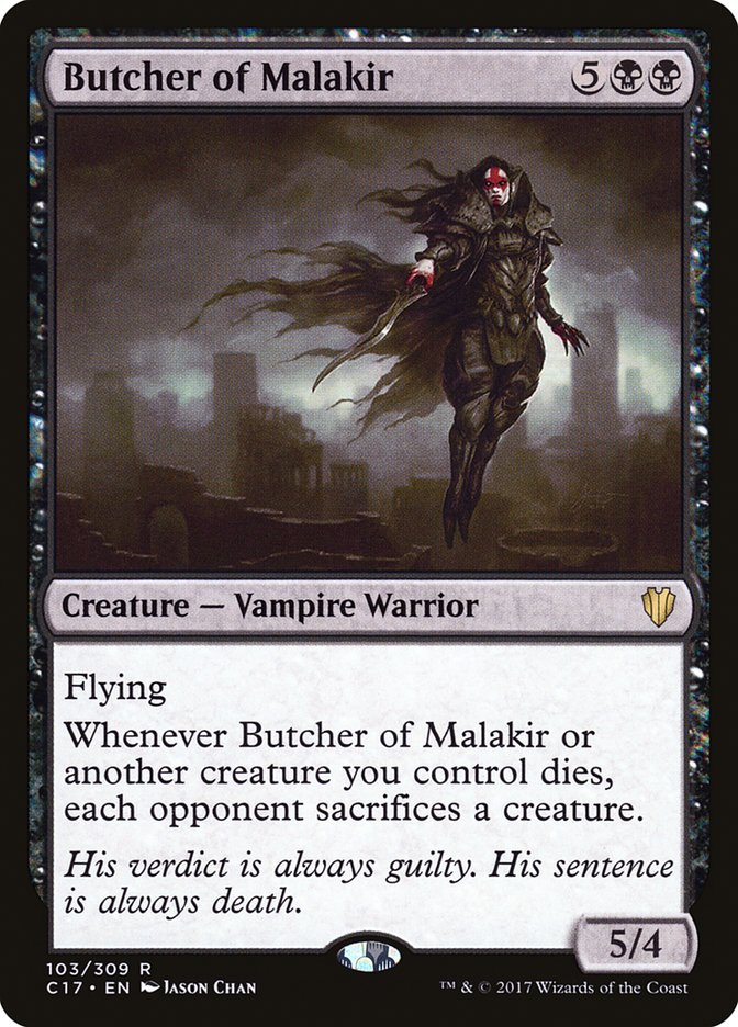 Butcher of Malakir [Commander 2017] | Chromatic Games