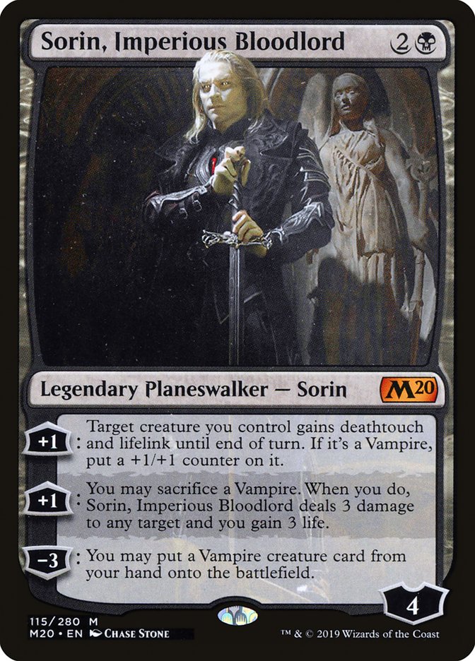 Sorin, Imperious Bloodlord [Core Set 2020] | Chromatic Games