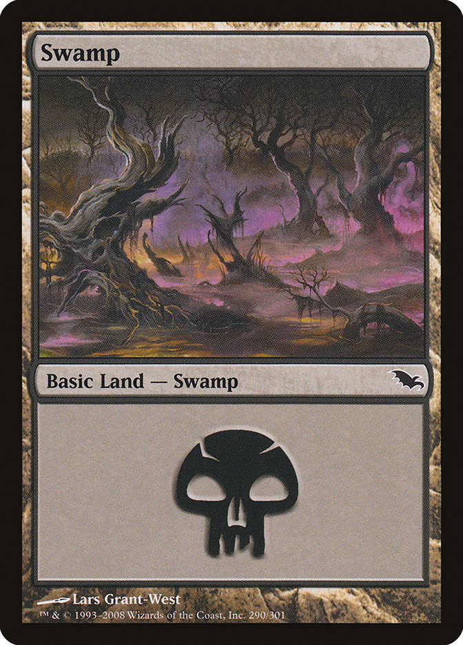 Swamp (290) [Shadowmoor] | Chromatic Games