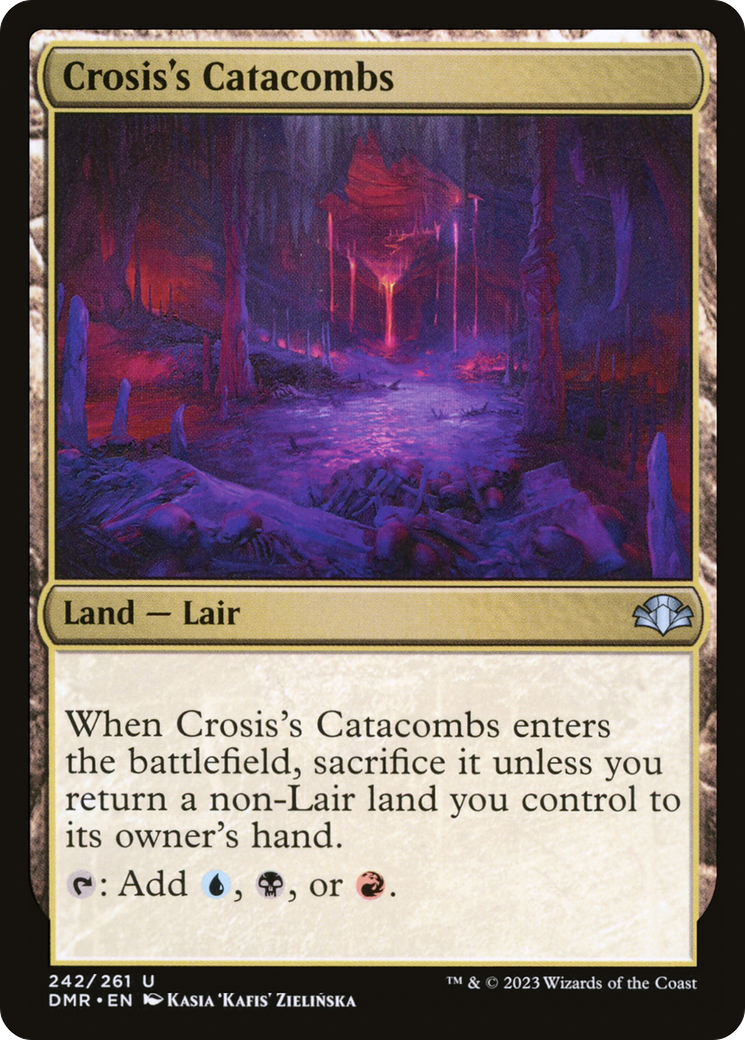 Crosis's Catacombs [Dominaria Remastered] | Chromatic Games