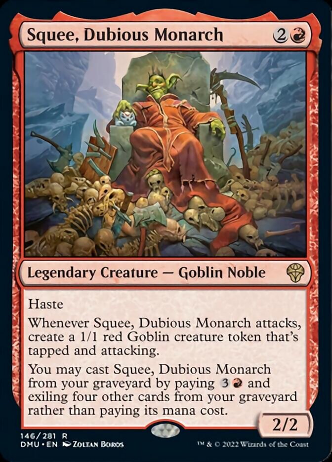 Squee, Dubious Monarch [Dominaria United] | Chromatic Games