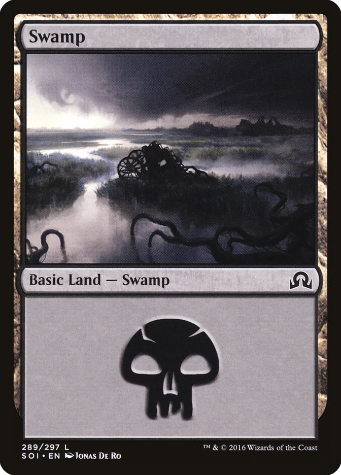 Swamp (289) [Shadows over Innistrad] | Chromatic Games