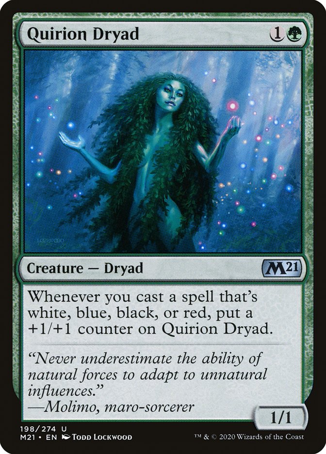 Quirion Dryad [Core Set 2021] | Chromatic Games