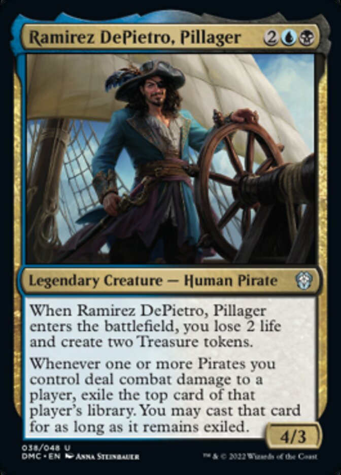 Ramirez DePietro, Pillager [Dominaria United Commander] | Chromatic Games