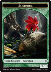 Saproling // Treasure (010) Double-Sided Token [Explorers of Ixalan Tokens] | Chromatic Games