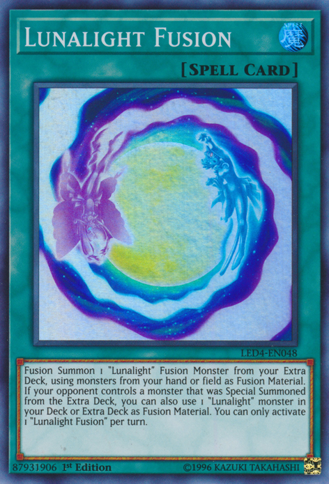 Lunalight Fusion [LED4-EN048] Super Rare | Chromatic Games