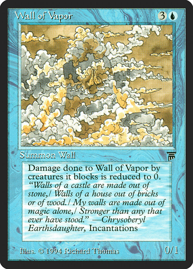 Wall of Vapor [Legends] | Chromatic Games