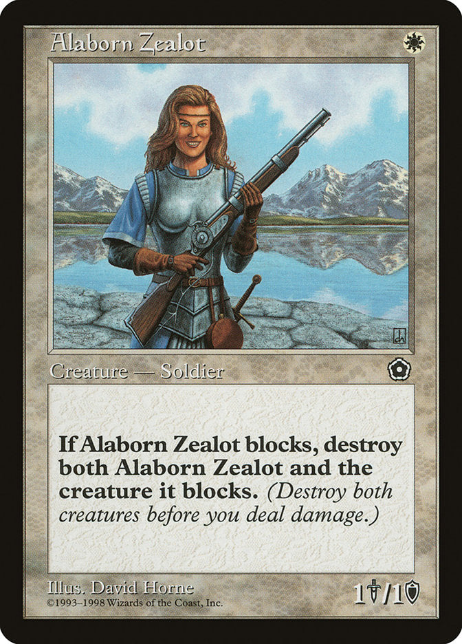 Alaborn Zealot [Portal Second Age] | Chromatic Games