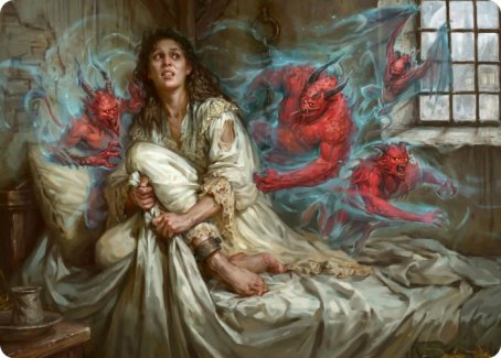 Eruth, Tormented Prophet Art Card [Innistrad: Crimson Vow Art Series] | Chromatic Games