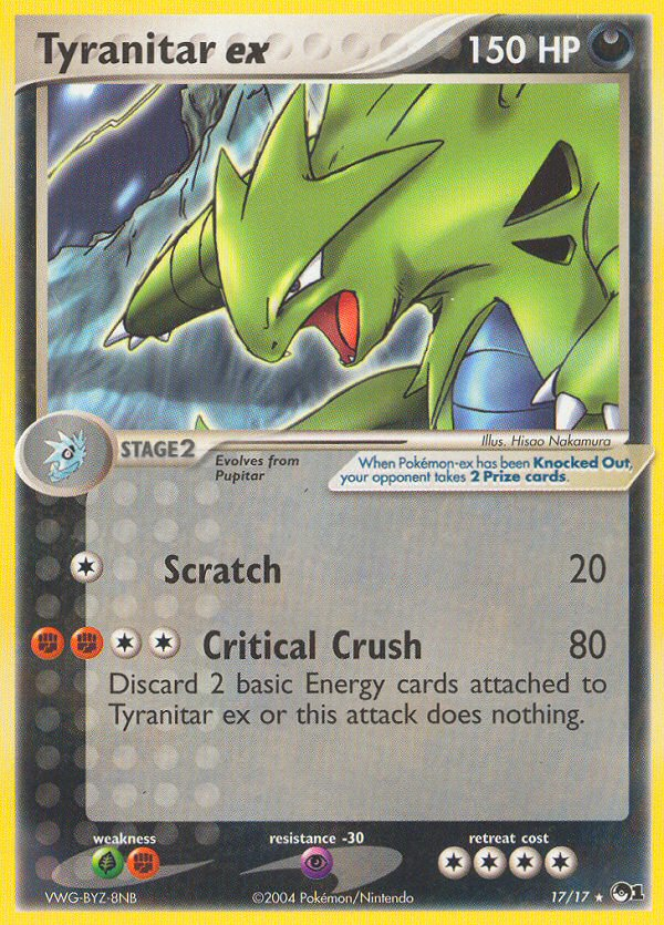 Tyranitar ex [POP Series 1] | Chromatic Games