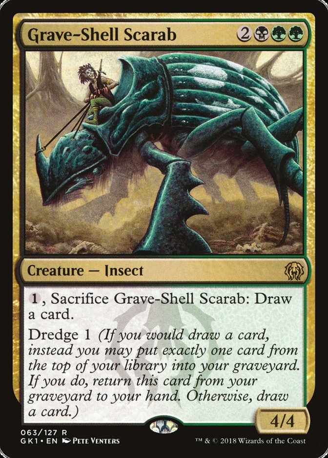 Grave-Shell Scarab [Guilds of Ravnica Guild Kit] | Chromatic Games