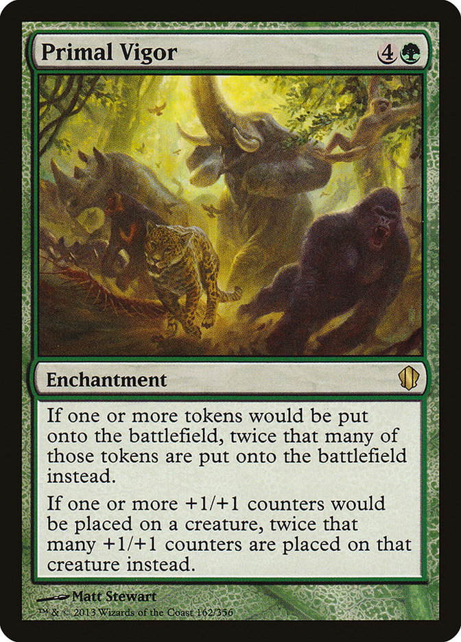 Primal Vigor [Commander 2013] | Chromatic Games