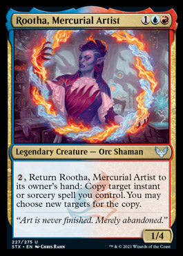 Rootha, Mercurial Artist [Strixhaven: School of Mages] | Chromatic Games