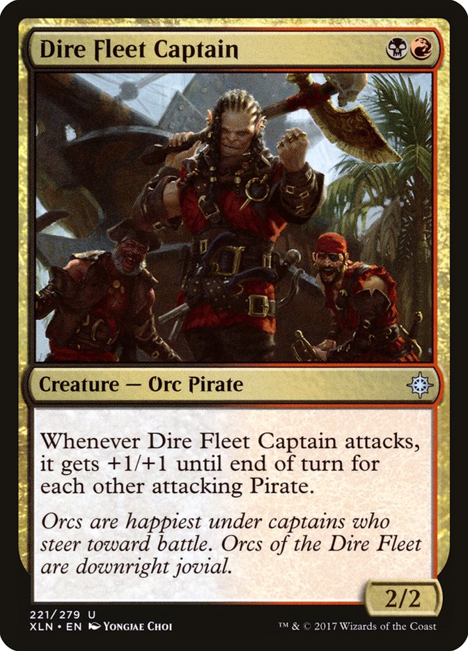 Dire Fleet Captain [Ixalan] | Chromatic Games