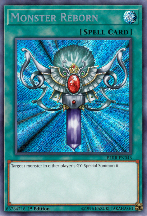 Monster Reborn [BLRR-EN046] Secret Rare | Chromatic Games