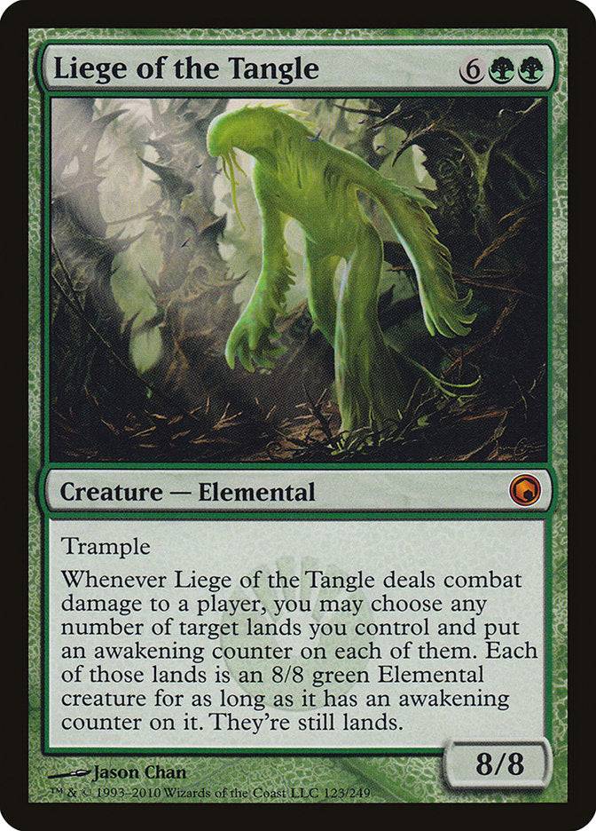 Liege of the Tangle [Scars of Mirrodin] | Chromatic Games