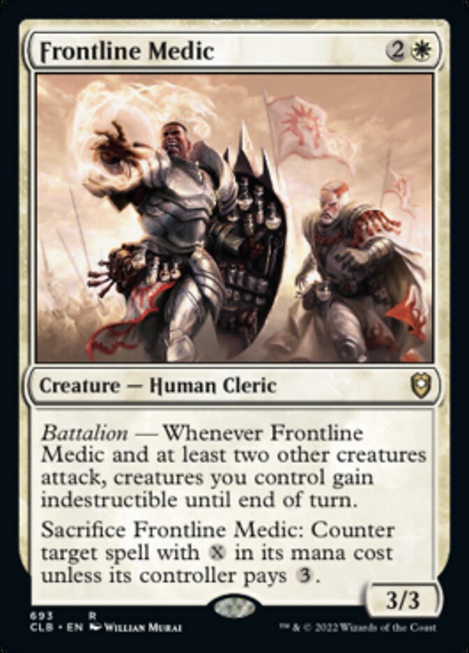 Frontline Medic [Commander Legends: Battle for Baldur's Gate] | Chromatic Games