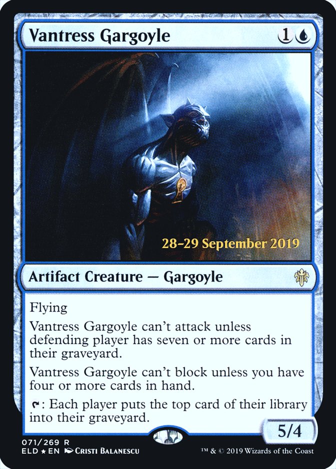 Vantress Gargoyle [Throne of Eldraine Prerelease Promos] | Chromatic Games